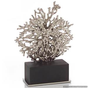 ประติมากรรมโลหะสีเทาอ่อนรูปปั้นแฮนด์เมดคุณภาพสูงรูปปั้นแฟนซีตกแต่งทันสมัย - Product Image 1