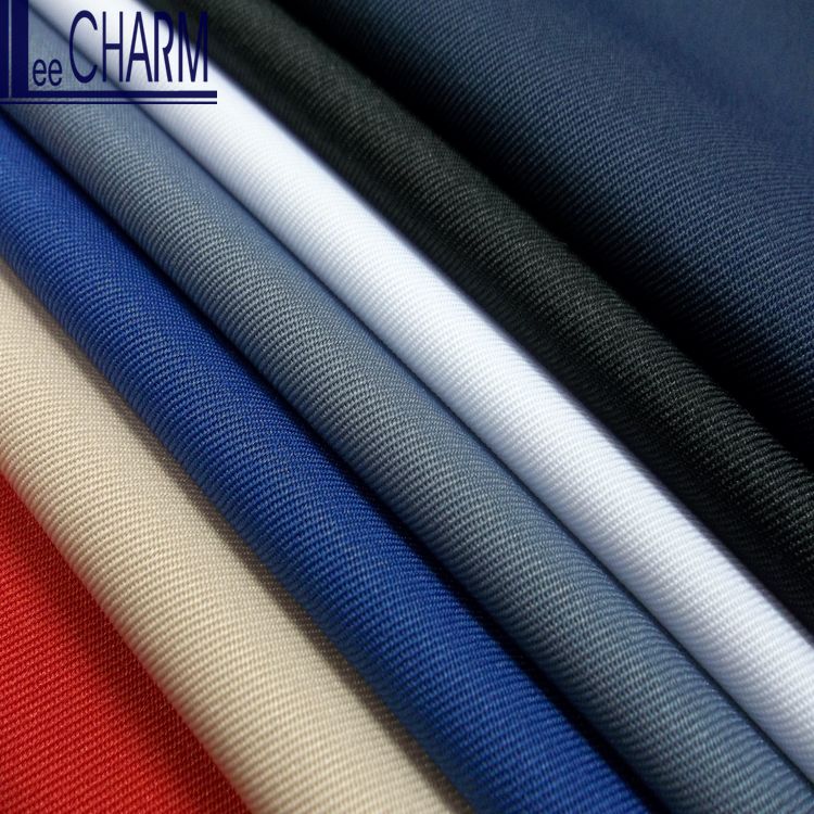 P9000 Taiwan 100% Polyester 2/2 Twill Gabardine Girls School Uniform & Suit Garment Fabric Customized Color
