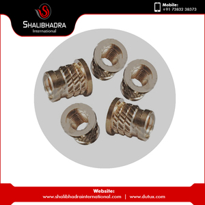 Best Price Brass Hex Nut Inserts M3 Thread Press-In Type Precision <b>Fasteners</b> Bulk Supply from Indian Manufacturer & Exporter - Product Image 4