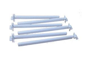 Juego de 50 juguetes para mascotas de perca de pájaros de colores mezclados para flocado y socialización - Product Image 2