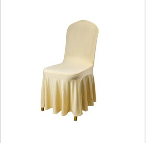 300318 Hotel estiramiento poliéster <span class=keywords><strong>sol</strong></span> falda silla cubierta banquete de bodas junto playa oro barato - Product Image 5