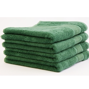 Ensemble de serviettes de bain de couleur unie de luxe OEM 100% avec logo personnalisé et serviette de bain design pour la vente en gros en Inde - Product Image 6