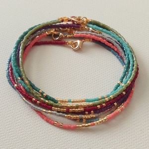Colorful <b>Beaded</b> <b>Bracelet</b> - Product Image 1