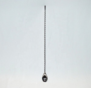 Cuchara Mezcladora de Barra de Acero Inoxidable de Primera Calidad, Cuchara para Degustar y Remover, Accesorios para Bartending y Uso en Bares - Product Image 3