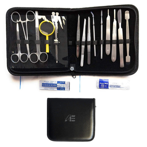 Kit de Disección de Acero Inoxidable de Calidad Superior de 14 Piezas para Estudiantes y Profesores de Biología, Botánica y Anatomía - Product Image 1