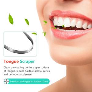 Juego de 10 Piezas de Herramientas Dentales de Acero Inoxidable para Limpieza de Dientes, Kit de Higiene Bucal con Limpiador de Placa y Palillos para Sarro - Product Image 2
