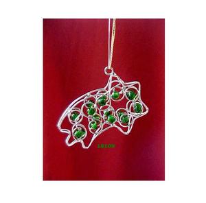 Adornos de metal para árbol de Navidad X Mas Artículos colgantes de Navidad - Product Image 1