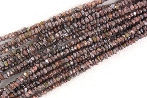 พลอยเพชรแท้สีแดงน่าทึ่งลูกปัดหินธรรมชาติเกรด AAA เศษเจียระไนขนาดเล็ก2.5-3.5มม. ลูกปัดหินสำหรับทำดิบของบุคคลที่สาม - Product Image 5