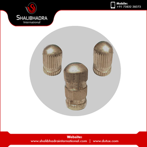 Échantillon gratuit Insert rond en laiton poli norme ISO M2-M6 pour applications industrielles Filetage M3 en provenance d'Inde - Product Image 2