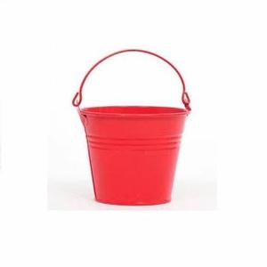 Maceta de Metal rojo de alta calidad para aplicaciones de diseño al aire libre maceta decorativa para jardín doméstico con recubrimiento en polvo para Navidad - Product Image 1