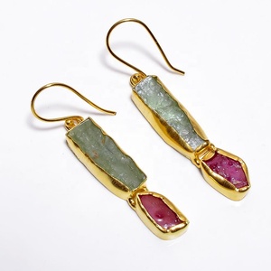 ต่างหูทองเหลืองนิกเกิลฟรี - Product Image 1