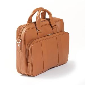 ISONZ New Trend Man Style Bolso de mano de cuero genuino con estuche rígido Business Laptop Bag para cámara y video - Product Image 4