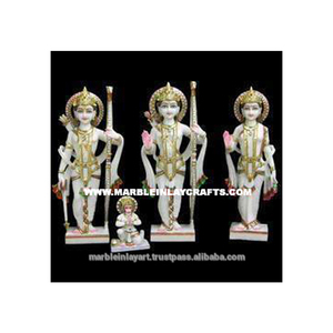 Estatua del Dios Ram Darbar en Mármol Indio - Product Image 1