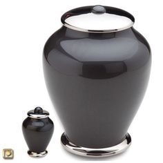 Cendres d'urne de crémation en métal en laiton pour adultes - Product Image 6