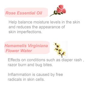 Rose Aloe Vera Witch Hazel Tónico Herbal en forma de spray hidratante-Ingredientes calmantes - Product Image 4