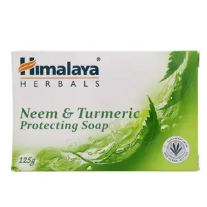 Himalaya Neem และสบู่สมุนไพรขมิ้นในราคาที่ดีที่สุดสบู่สมุนไพรที่ดีที่สุดสำหรับผิวทุกประเภท - Product Image 1