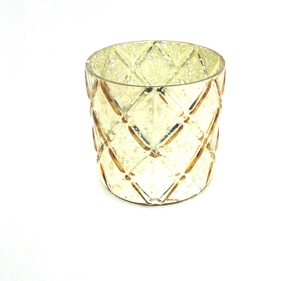 Bougeoir décoratif en verre votif pour mariage/fêtes - Product Image 2