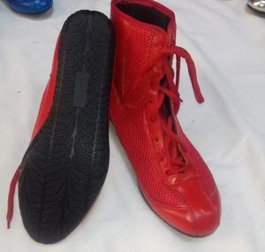 Shemax 2023 de alta calidad superventas personalizado al por mayor de cuero PU zapatos de Boxeo/gimnasio - Product Image 2