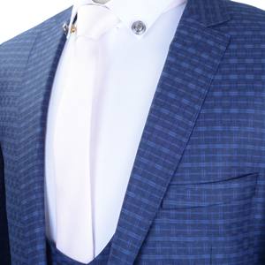 Calidad turca marca Slim Fit alta calidad último diseño nuevo traje de negocios de moda para hombres Venta caliente - Product Image 2