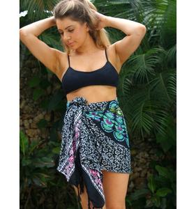 Boho Designer Women's Wear Rayon/ Cotton Trending Printed <b>Sarong</b> Pareo - Product Image 1