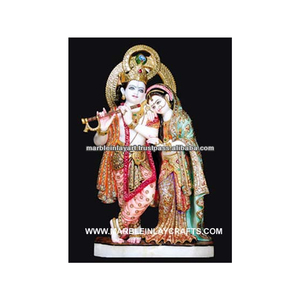 Marble Radha Krishna Idol - Product Image 1