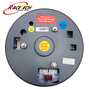 RaceTech Jauge de tachymètre LED bleu ambré blanc 95mm avec pic d'avertissement Garantie 1 an - Product Image 4