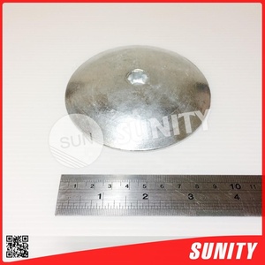 TAIWAN SUNITY Marine Navire Coques Ballast Réservoirs Arbres Gouvernail Partie D100mm (4 "pouces) * H14.5mm * Trou 7mm Anodes en zinc pour gouvernail - Product Image 2