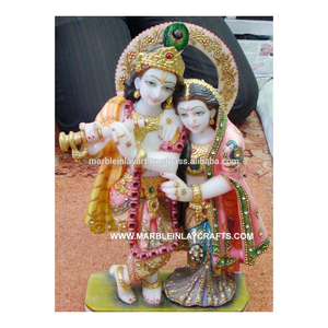 Indian Marble Radha Krishna Moorti - Product Image 1