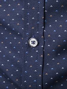 ชุดเดรสผ้าปอปลินระบายอากาศพิมพ์ลายจุดลำลองของผู้ชาย - Product Image 4