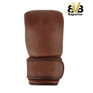 Sacs de frappe en cuir de vachette marron vintage Gants Sacs de frappe Mitaines Mitaines - Product Image 4