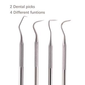 Best Hot Sell Dental Hygiene Kit Stainless Steel Calculus & <b>Plaque</b> <b>Remover</b> Mouth Mirror Scaler Pick & Explorer Instruments 2026 - Product Image 5