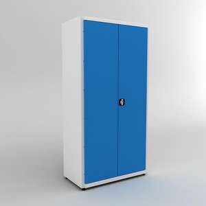 Armario de herramientas de Metal de alta calidad, con 3 cajones, puertas con bisagras de uso Industrial, estantes ajustables - Product Image 2