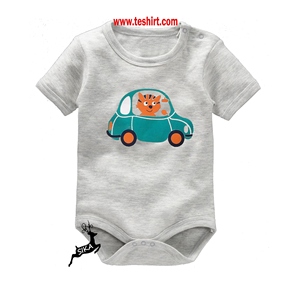 Fabricant de gros en Inde Tirupur, qualité européenne, nouveau-né, grenouillères pour bébé en bambou certifiées GOTS, barboteuses à bouton pression en ligne - Product Image 3