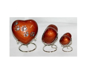 Urne funéraire de style américain en forme de cœur, marque ZHE, fabriquée en Inde, aux meilleurs prix - Product Image 1