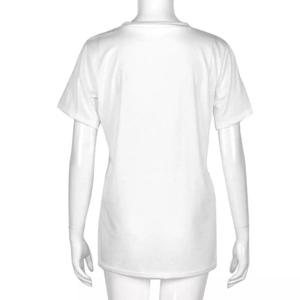 Collection vierge promotionnelle de t-shirts à manches courtes super doux personnalisés du Bangladesh tissu tricoté décontracté taille personnalisée imprimée - Product Image 4