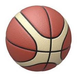 Ballon de basket classique avec logo, haute rétention d'air, léger - Product Image 1