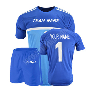 Vêtements d'équipe de football pour enfants par Sublimation et personnalisés, uniforme/maillot de football complet pour hommes, ensemble de vêtements de sport bon marché pour enfants - Product Image 6