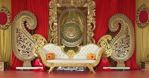 Merveilleuse Style Arabe D'étape De Réception Moderne Panneaux De Mariage Avec Canapé Se look Moderne d'étape de mariage - Product Image 4