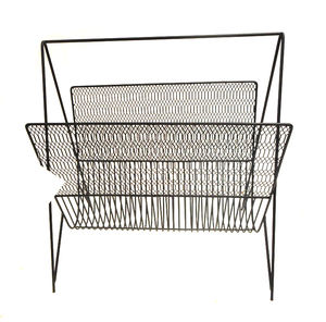 El último soporte de revista de malla de alambre de metal, soporte de exhibición con elegante Revistero de malla de metal - Product Image 1