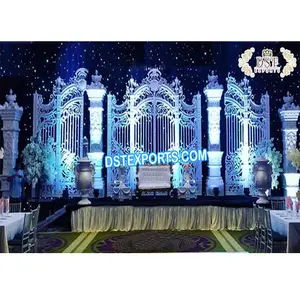 Décorations de scène de mariage américaines, scène luxueuse pour les mariages à Toronto, décoration de scène de mariage canadienne, New York - Product Image 1