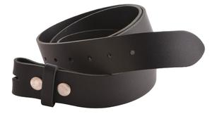 Ceintures en cuir véritable 1.5 pouces 40mm, ceintures en cuir souple pour hommes, ceintures personnalisées OEM, usine en cuir véritable noir rouge - Product Image 2