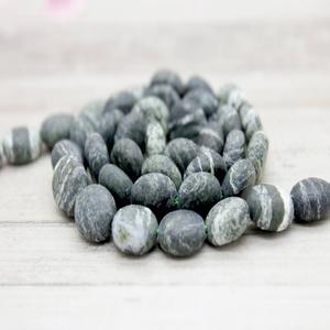 Collier pour femmes de haute qualité vert zèbre jaspe ovale coupe Quartz perles breloques en cristal pour la fabrication de bijoux approvisionnement QuartzGemstone - Product Image 2