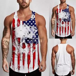 Débardeur pour hommes, musculation, Racerback, collection de couleur unie, fabrication du Bangladesh, - Product Image 5