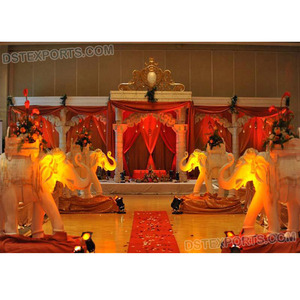 Lujosa Boda Grand Devdas Mandap Aspecto elegante Matrimonio hindú Mandap Boda India Encantador Devdas Mandap Exportador EE. UU. - Product Image 1