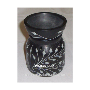 Negro hecho a mano de aceite de Aroma calentador - Product Image 1