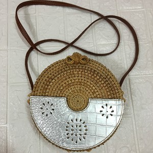 New Style Round Rattan Bag From Vietnam - Product Image 2