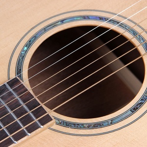 Vente en gros au meilleur prix <span class=keywords><strong>OM</strong></span> corps en cèdre massif fond en palissandre manche en acajou reliure en érable guitare acoustique électrique de 40 pouces avec égaliseur - Product Image 4