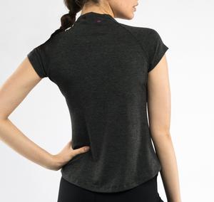 Coupe ample décontracté femmes t-shirt coton tissu à manches courtes haut d'été vêtements de tous les jours décontracté col rond confort t-shirt - Product Image 4