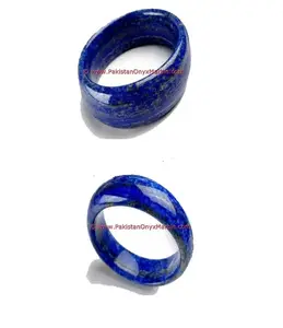 Pulseira stretch com pedra azul, bracelete com miçangas