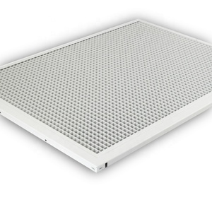 الألومنيوم سقف الناشر <span class=keywords><strong>eggcrate</strong></span> مصبغة مع يتوقف مرشح في نظام تكييف الهواء - Product Image 2
